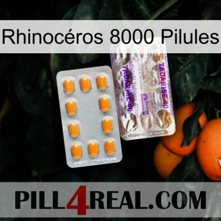 Rhinocéros 8000 Pilules new12
